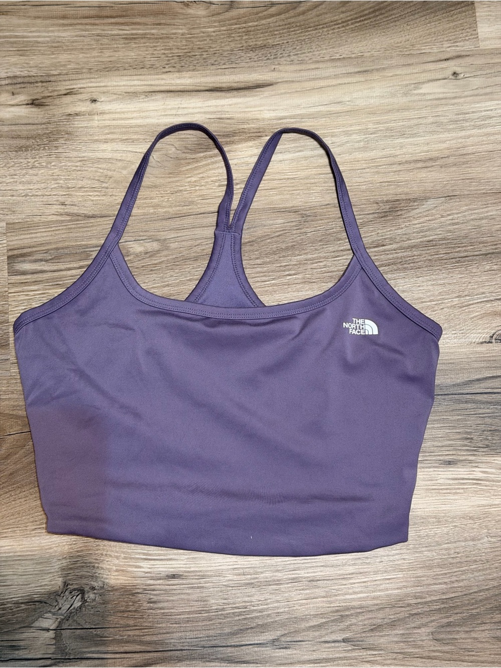 The North Face Lavender Racerback Sports Crop